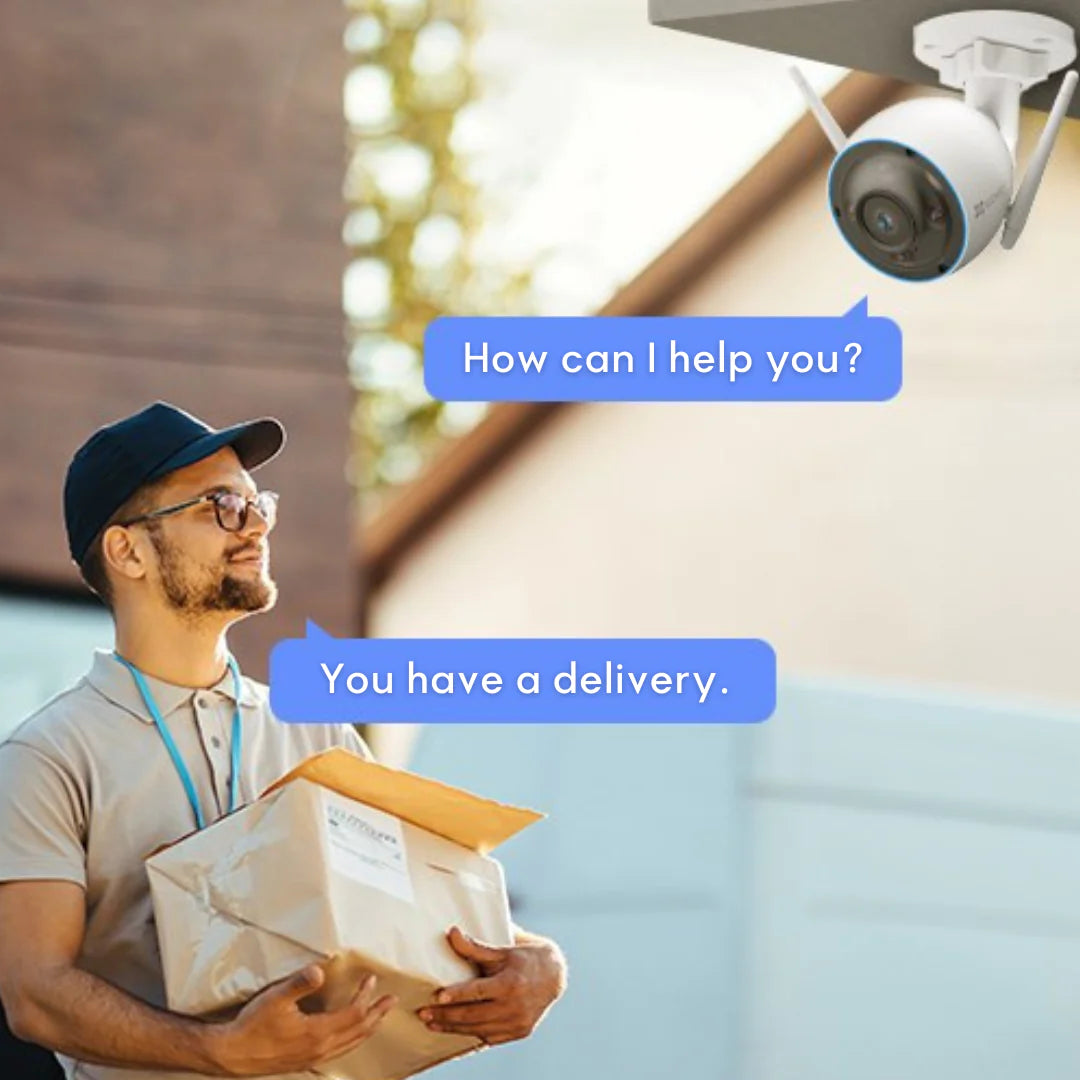 EZVIZ H3 3K - Wi-Fi Outdoor Smart Home Camera EZVIZ H3 3K - Wi-Fi Outdoor Smart Home Camera